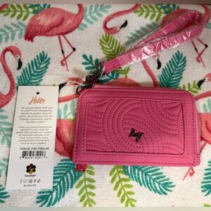 Lug Twirl Matte Lux VL RFID Wristlet Wallet NWT